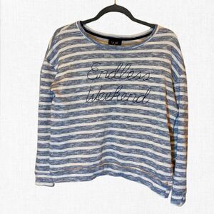 Anthropologie W5 Concepts Endless Weekend Stripes Sweater